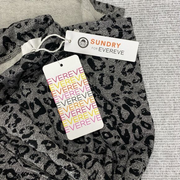 Sundry Leopard Pocket Saturday Skirt in Heather Grey Size 4 MSRP: $64 USA - Picture 11 of 14